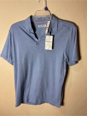 Tommy Bahama polo blue shirt size small